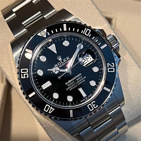 2019 rolex submariner date for sale|rolex submariner 41mm thickness.